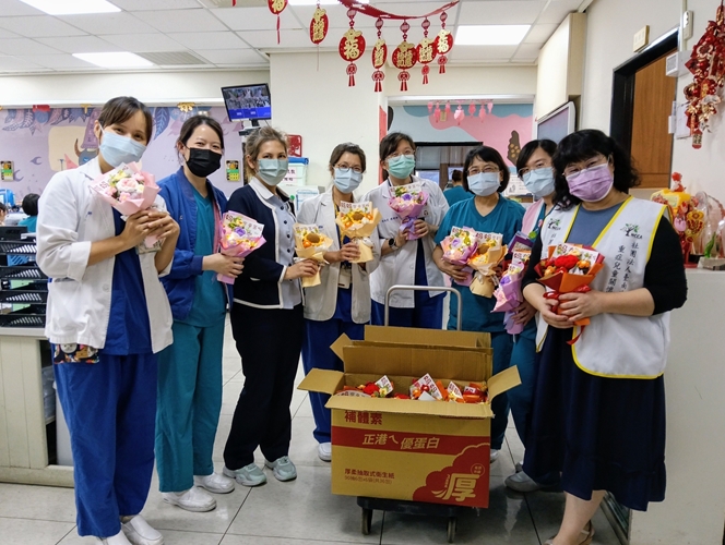 20250508病房服務母親節送祝福貼文01-臺南市重症兒童關懷協會